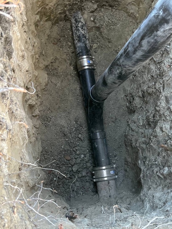 Drains & Sewer — real Peak job
